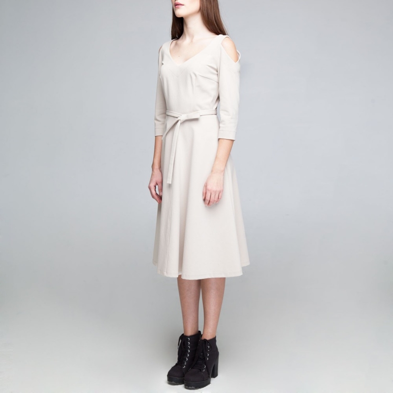 Dress "KENDIS" beige