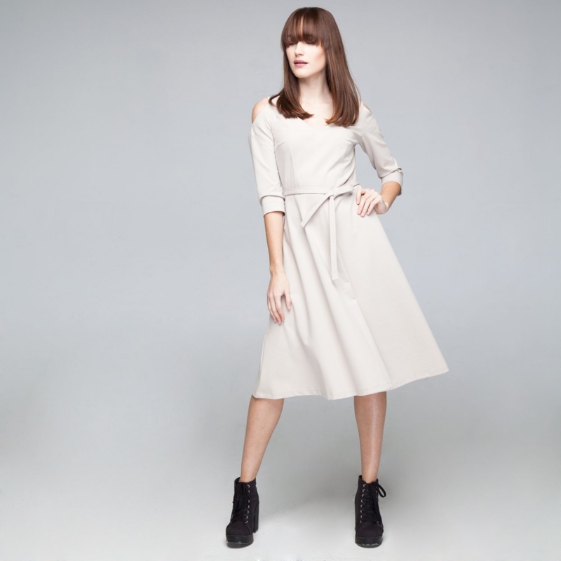 Dress "KENDIS" beige