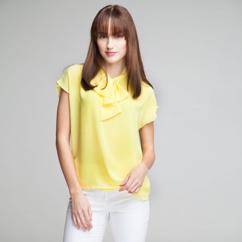 Blouse "Marchessy" lemon