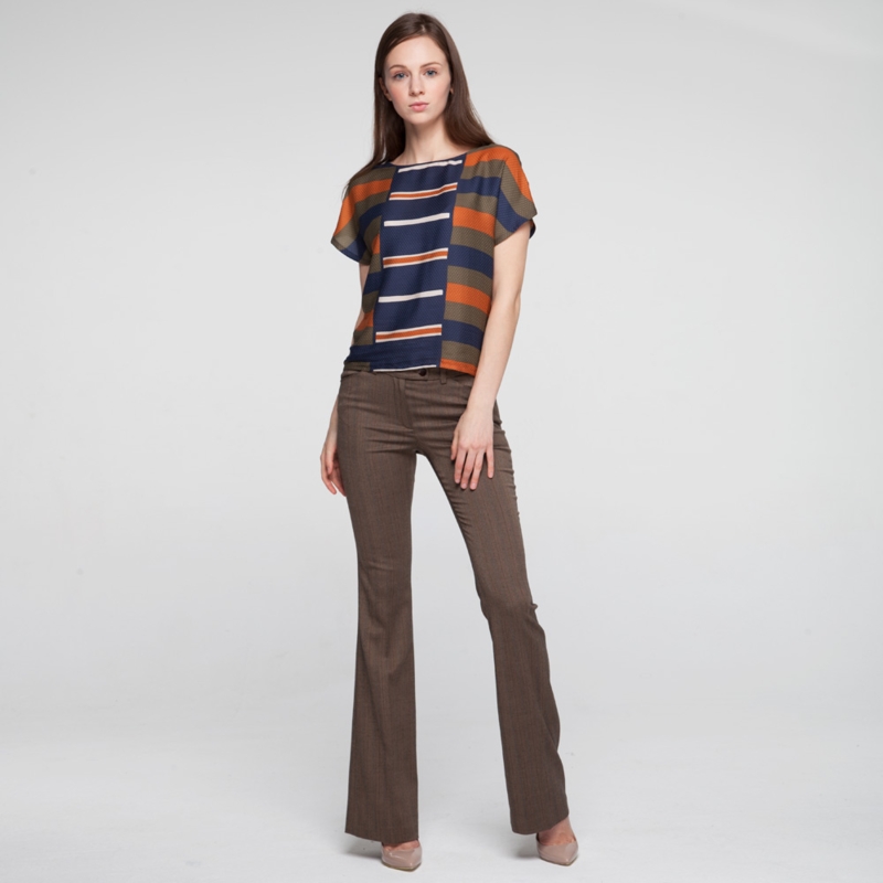 Trousers "Barcelona" herringbone