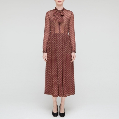 Dress "KENSINGTON" bordo