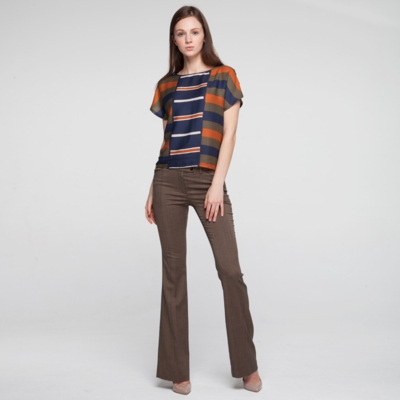 Trousers "Barcelona" herringbone