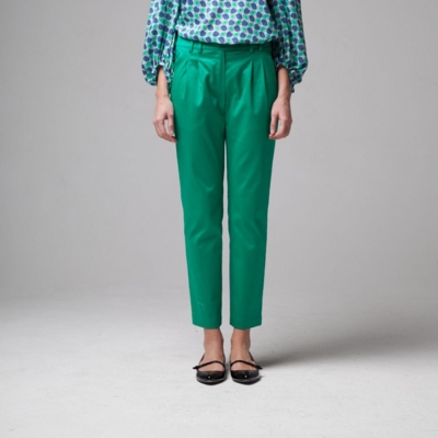 Trousers "Manchester" green cotton