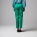 Trousers "Manchester" green cotton