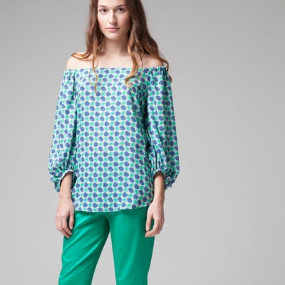 Trousers "Manchester" green cotton